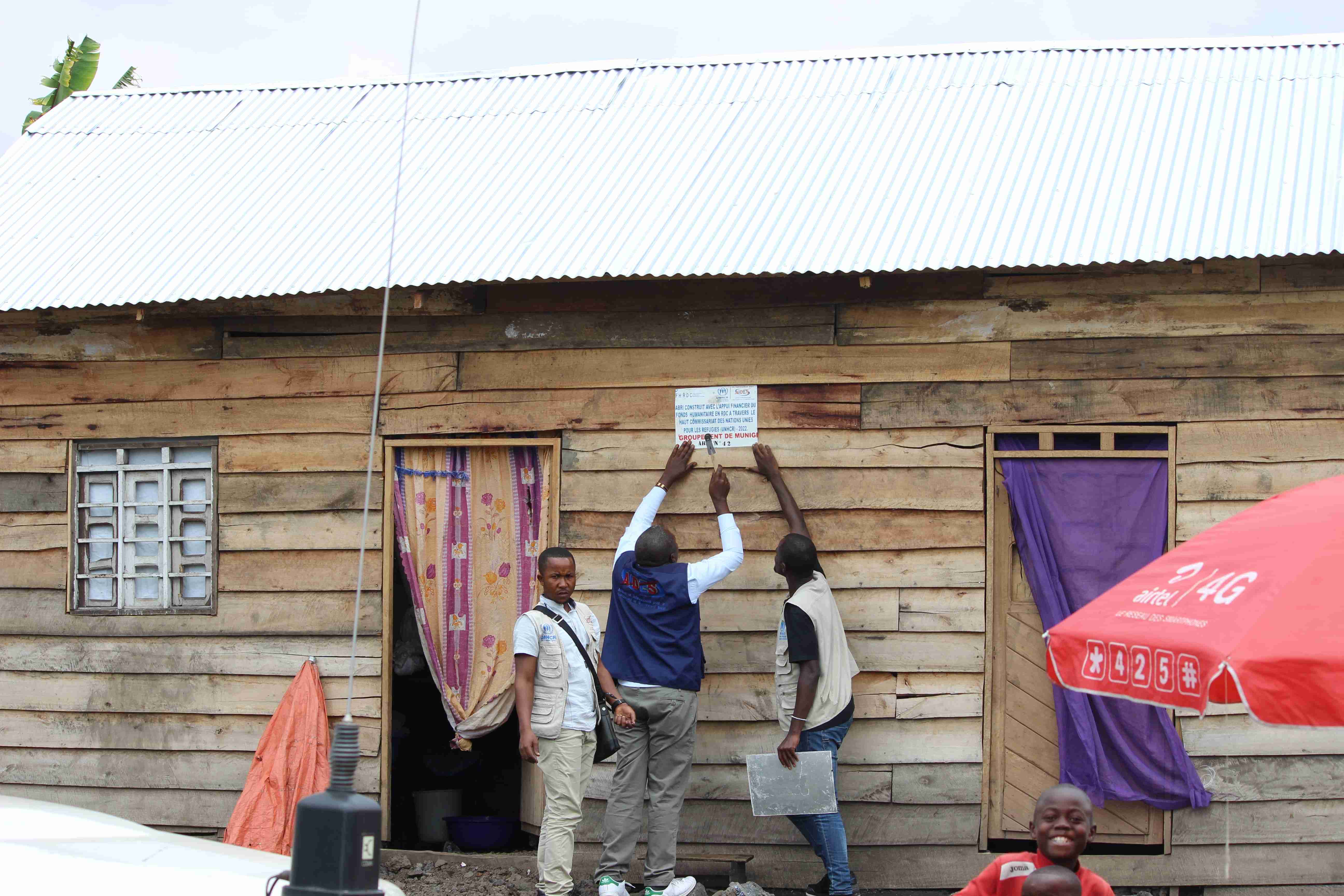 Bushagara : Le site pour personnes déplacées de Bushagara en territoire de Nyiragongo accueille les premiers occupants